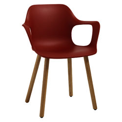 Vitra HAL Armchair Brick / Light Oak